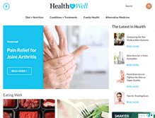 Tablet Screenshot of healthnwell.com